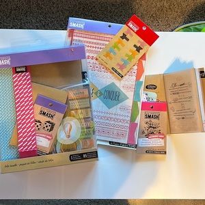 K&Company Smash blue folio bundle and extra supplies